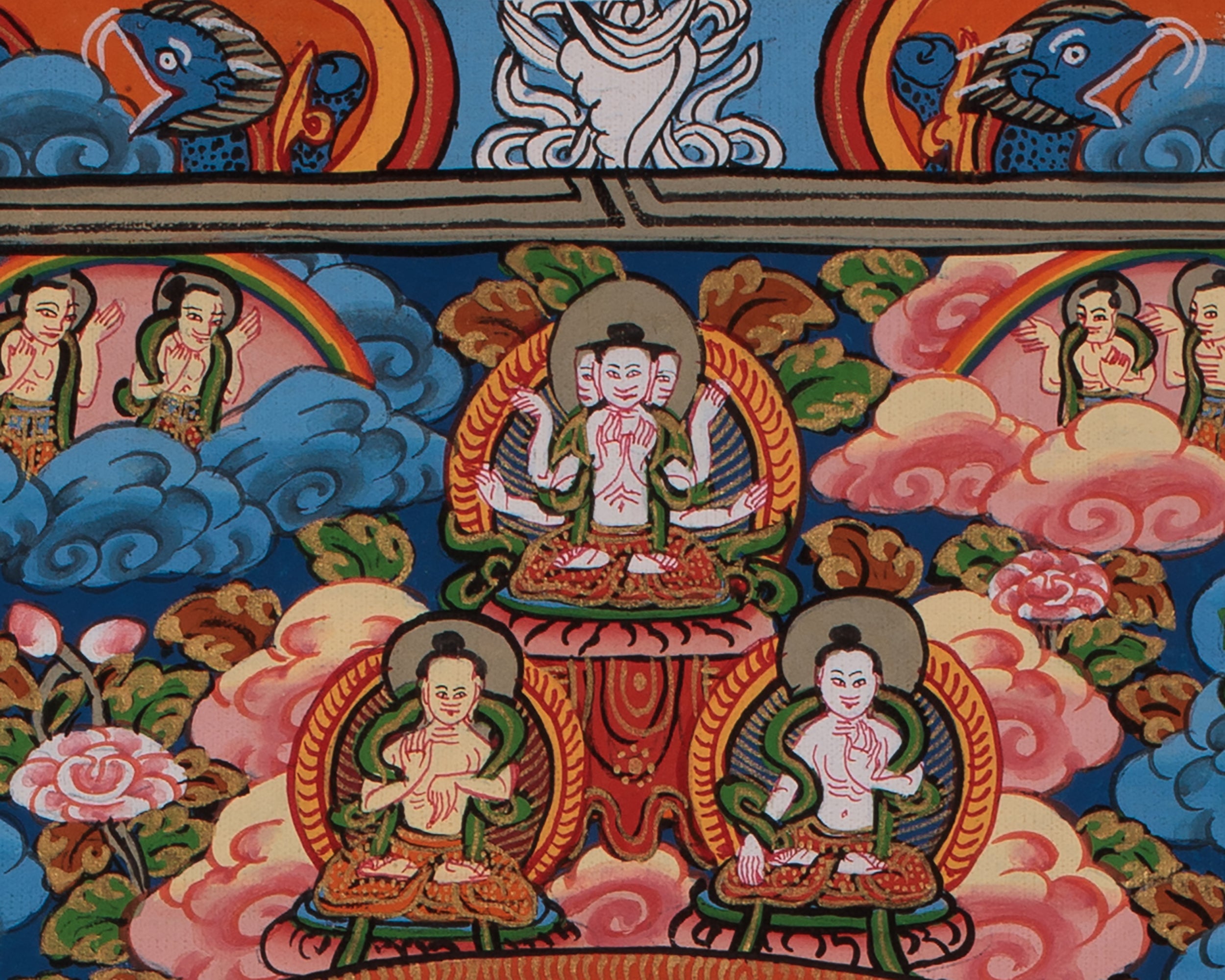 Buddha Mandala Tibetan Art | Representing Enlightened Wisdom and Harmony