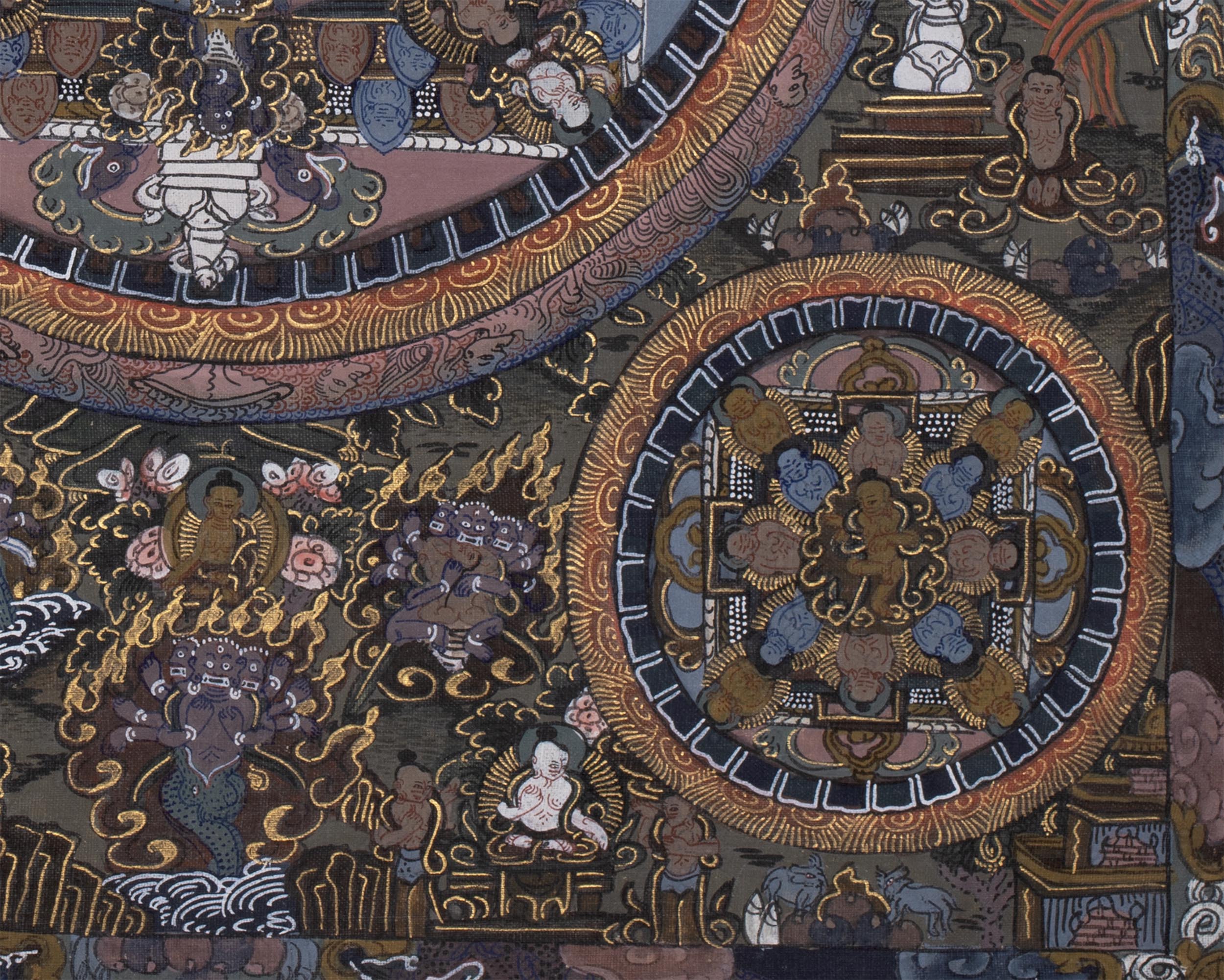 Quality Buddha Mandala | Sacred Hand painted Thangka Painting