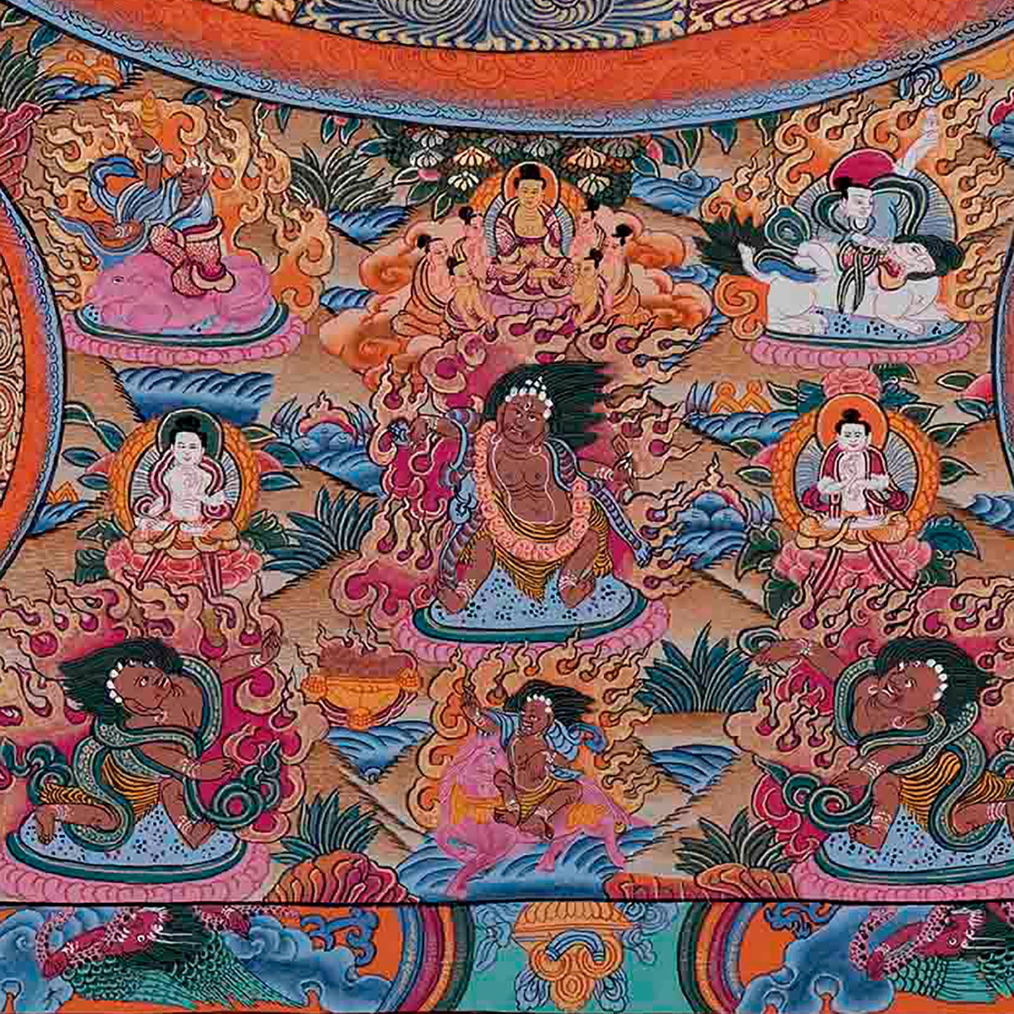 Buddha Mandala Thangka | Tibetan Thangka Art