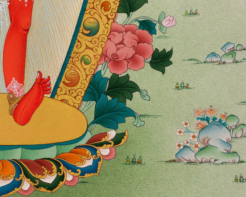 Yumkha Dechen: Queen of Great Bliss Thangka