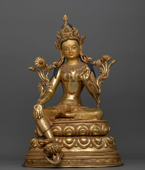 Loving Mother Green Tara Statue