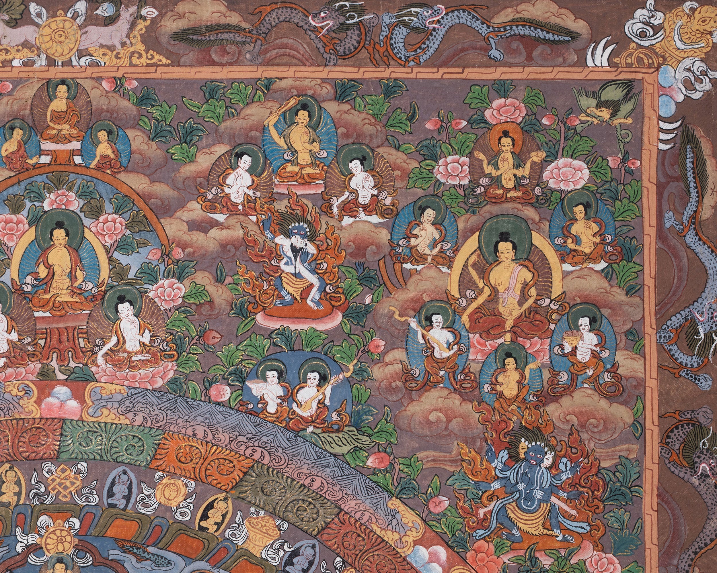 Shakyamuni Mandala Thangka | Symbol of Peace, Wisdom, & Enlightenment