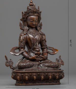 Amitayus Handmade Buddha Statue | Himalayan Buddhist Art