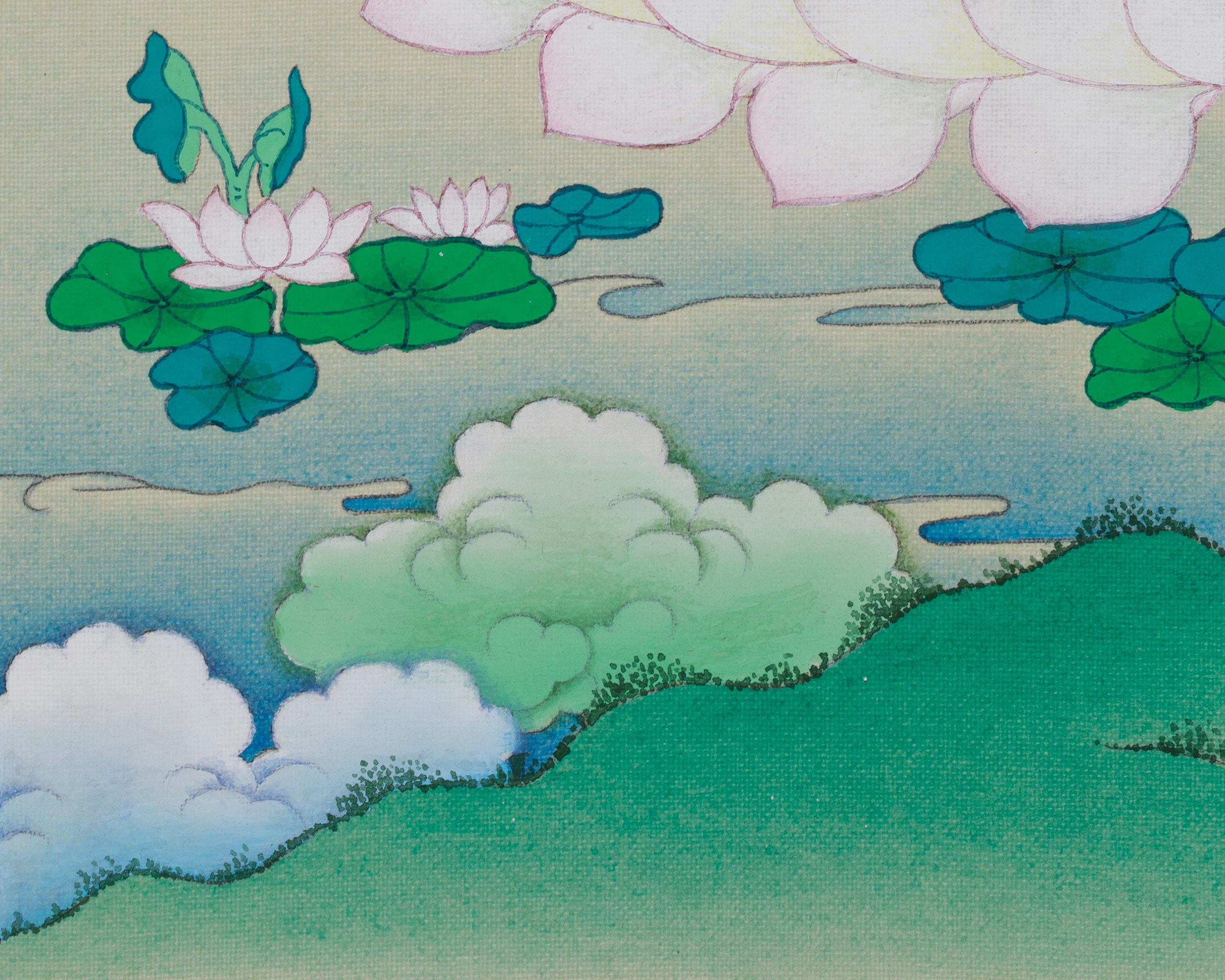 Chenrezig Thangka of Blessings | A Sacred Representation of Compassion