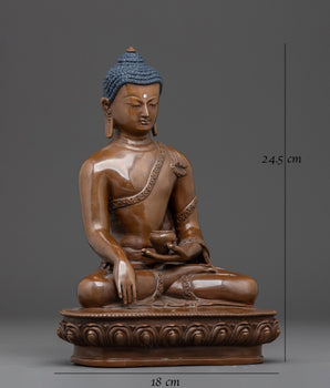 9.6 Inch Shakyamuni Buddha Statue 