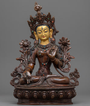 white tara art
