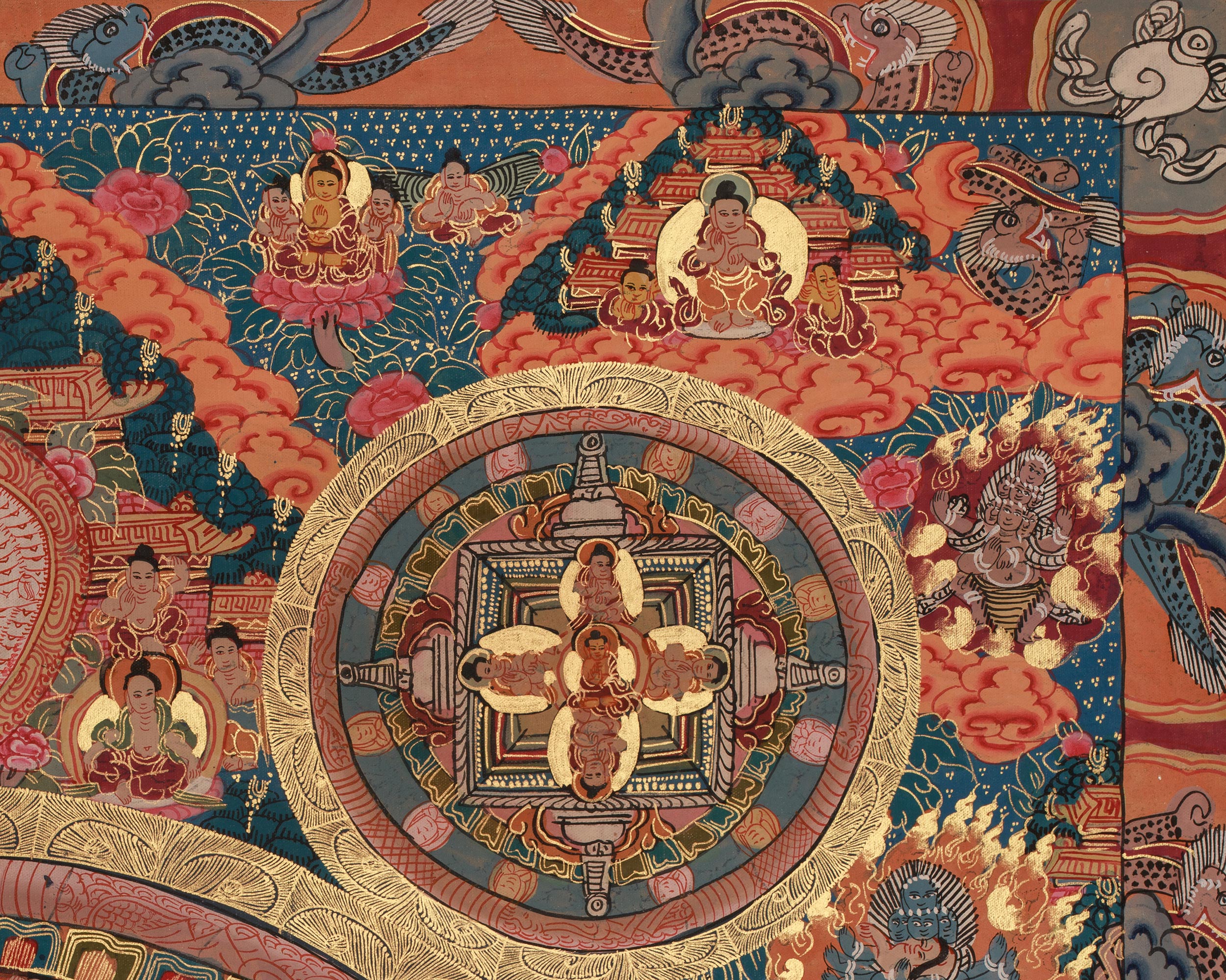 Traditional Buddha Mandala Art | A Sacred Path to Enlightenment