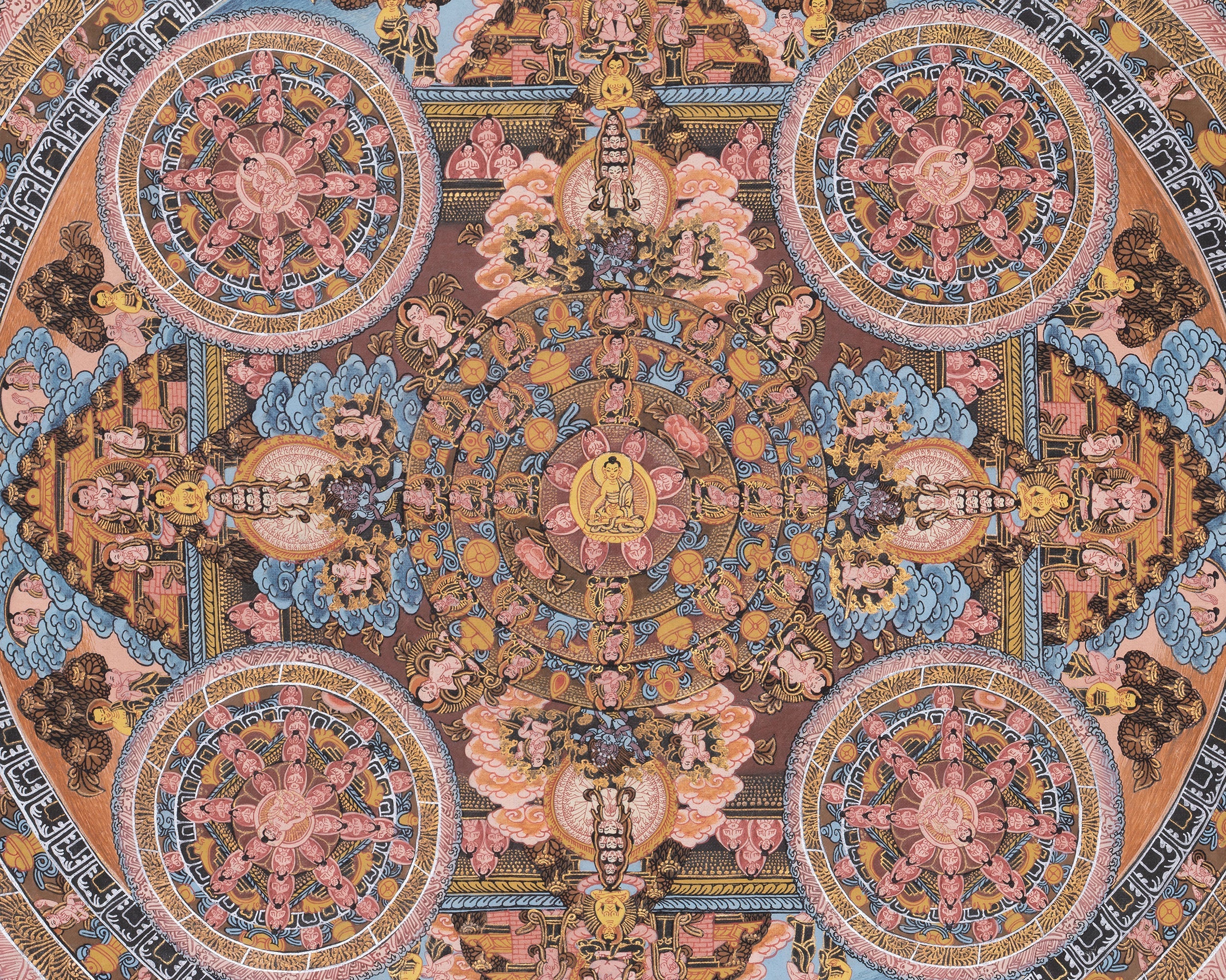 Shakyamuni Buddha Mandala Artwork | A Sacred Gateway to Enlightenment