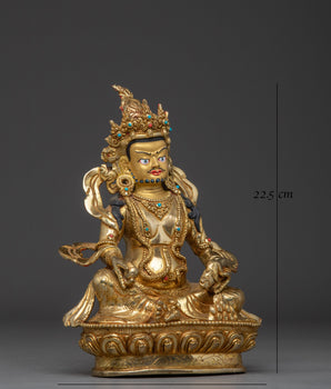 Dzambhala Deity of Wealth Artwork