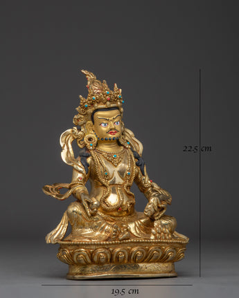 Dzambhala Deity of Wealth Artwork