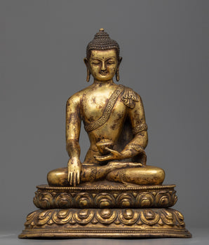 11 Inches Shakyamuni Buddha Statue