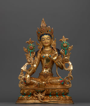 buddhist-goddess-green-tara-sculpture