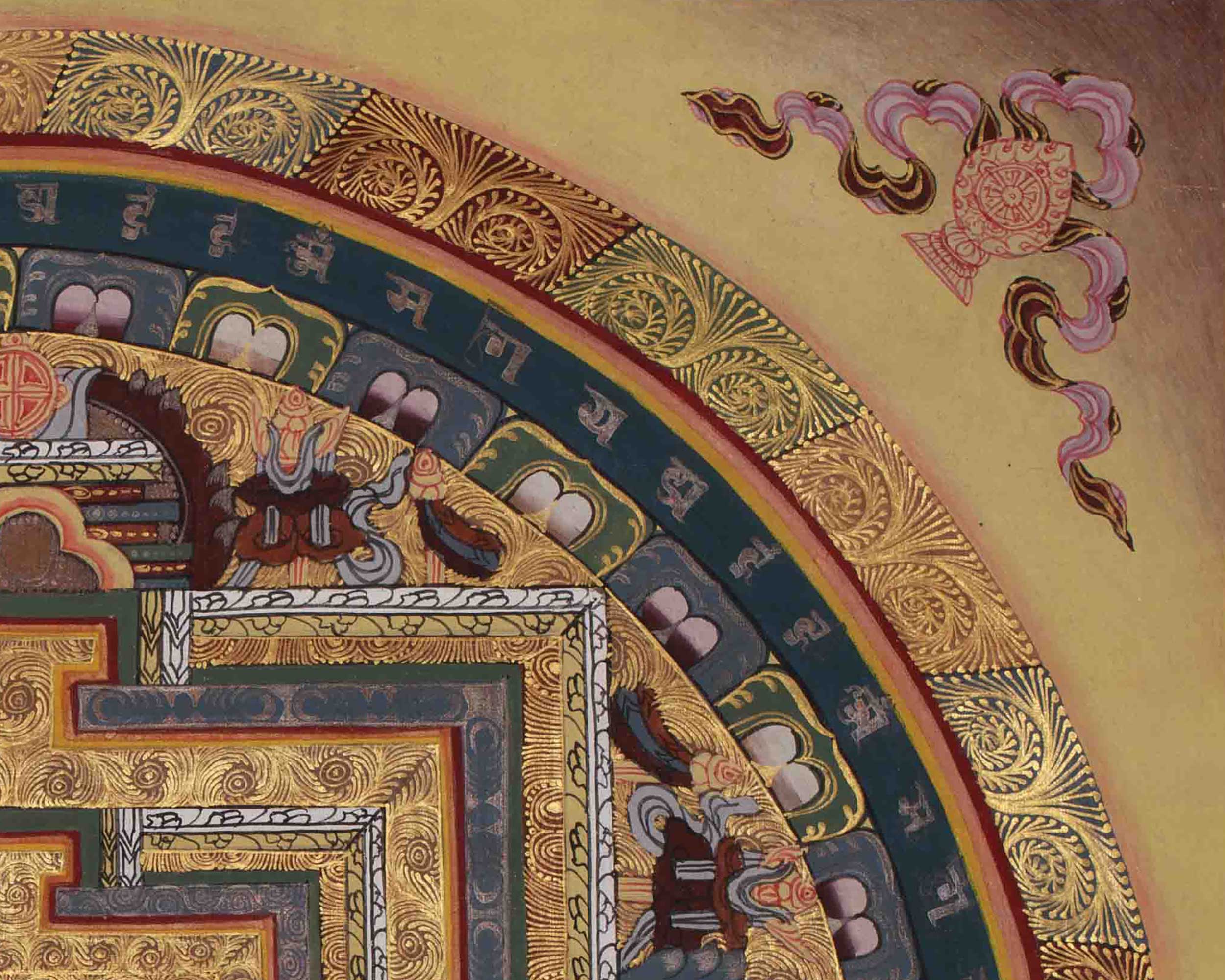Kalachakra Spiritual Mandala Art | Wisdom, Protection, and Inner Awakening