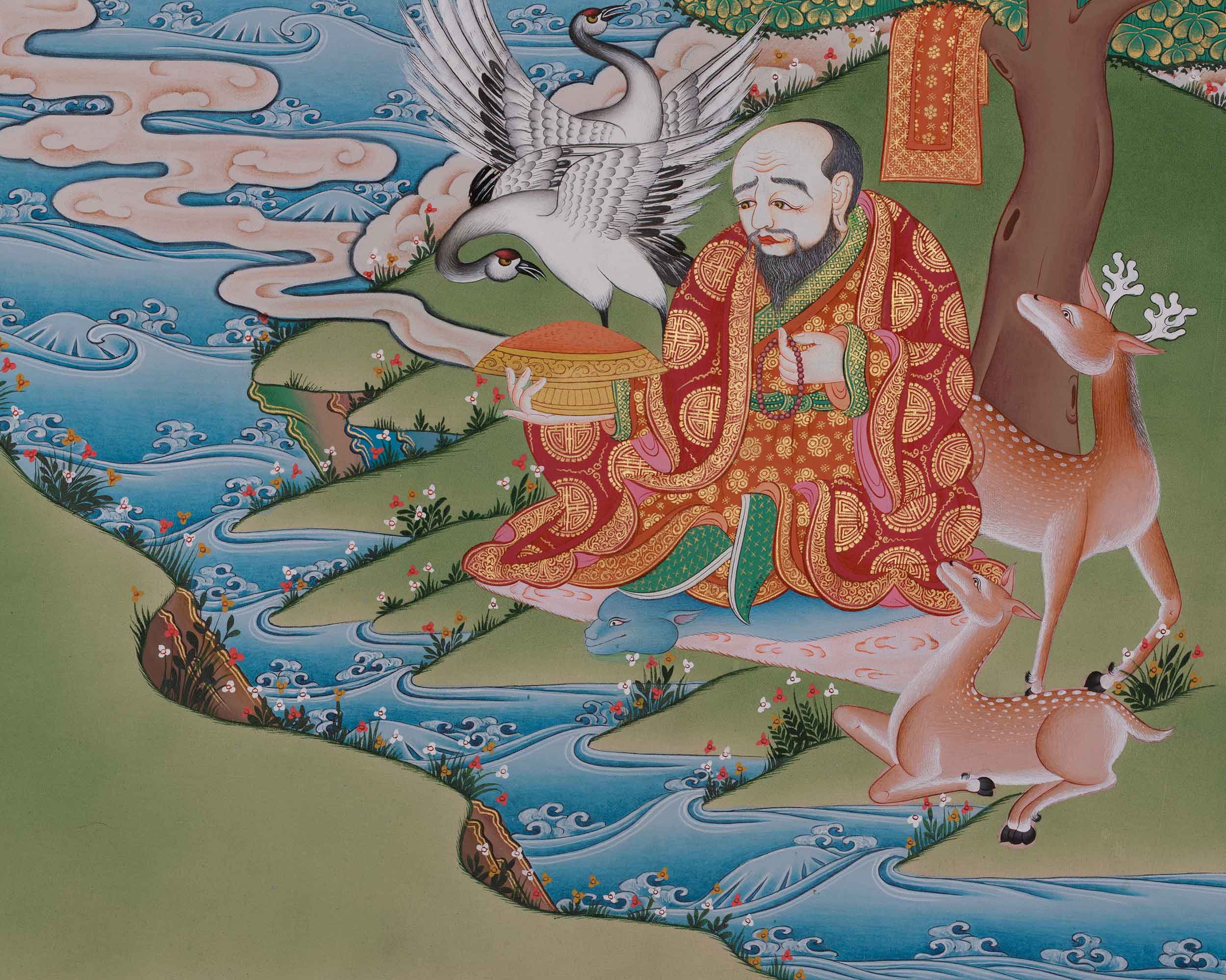 Himalayan Art of Four Harmonious Friends | Symbolized Harmony, Compassion, and Friendship