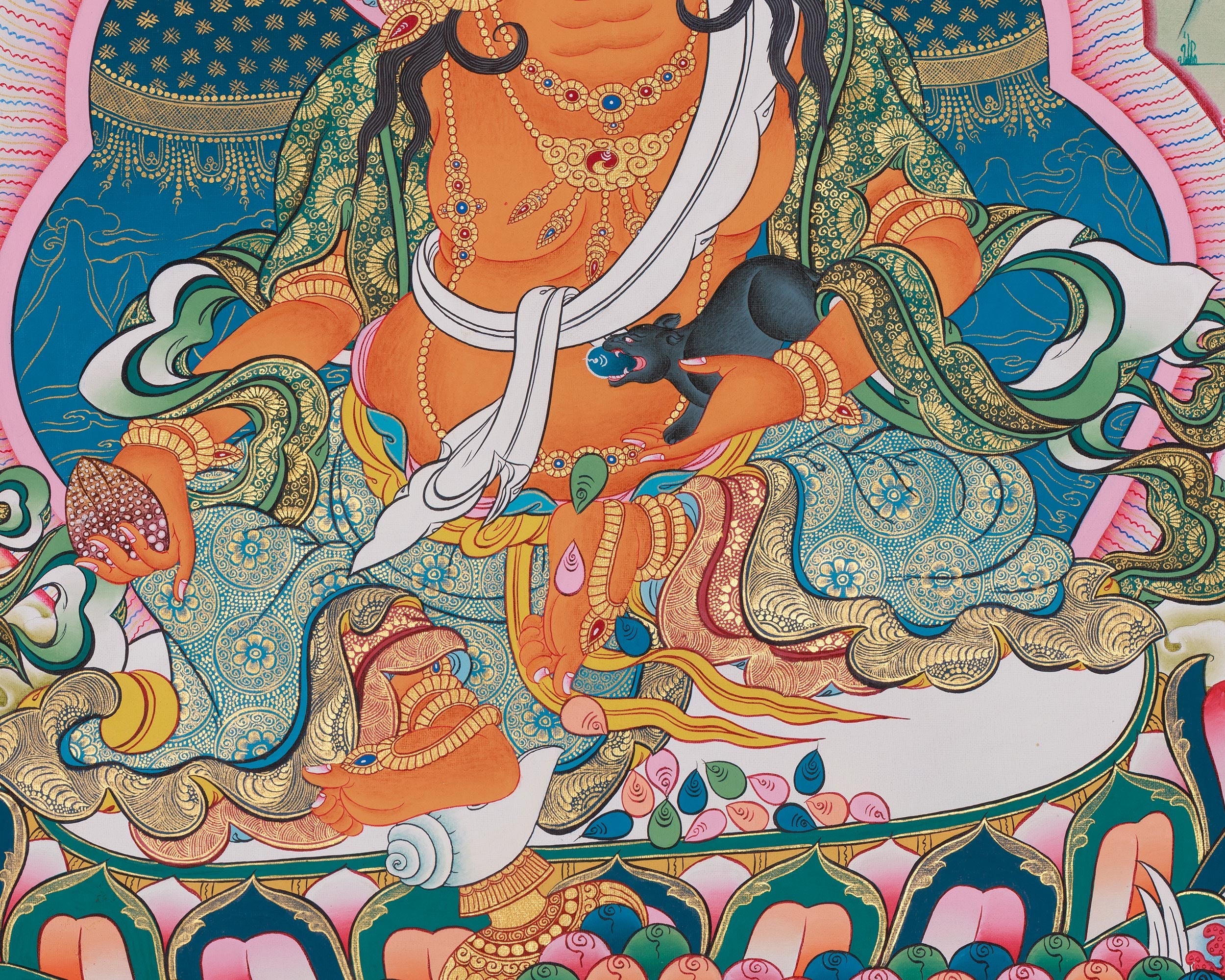 Himalayan Art of Dzambhala | Wealth, Prosperity and Abundance Deity