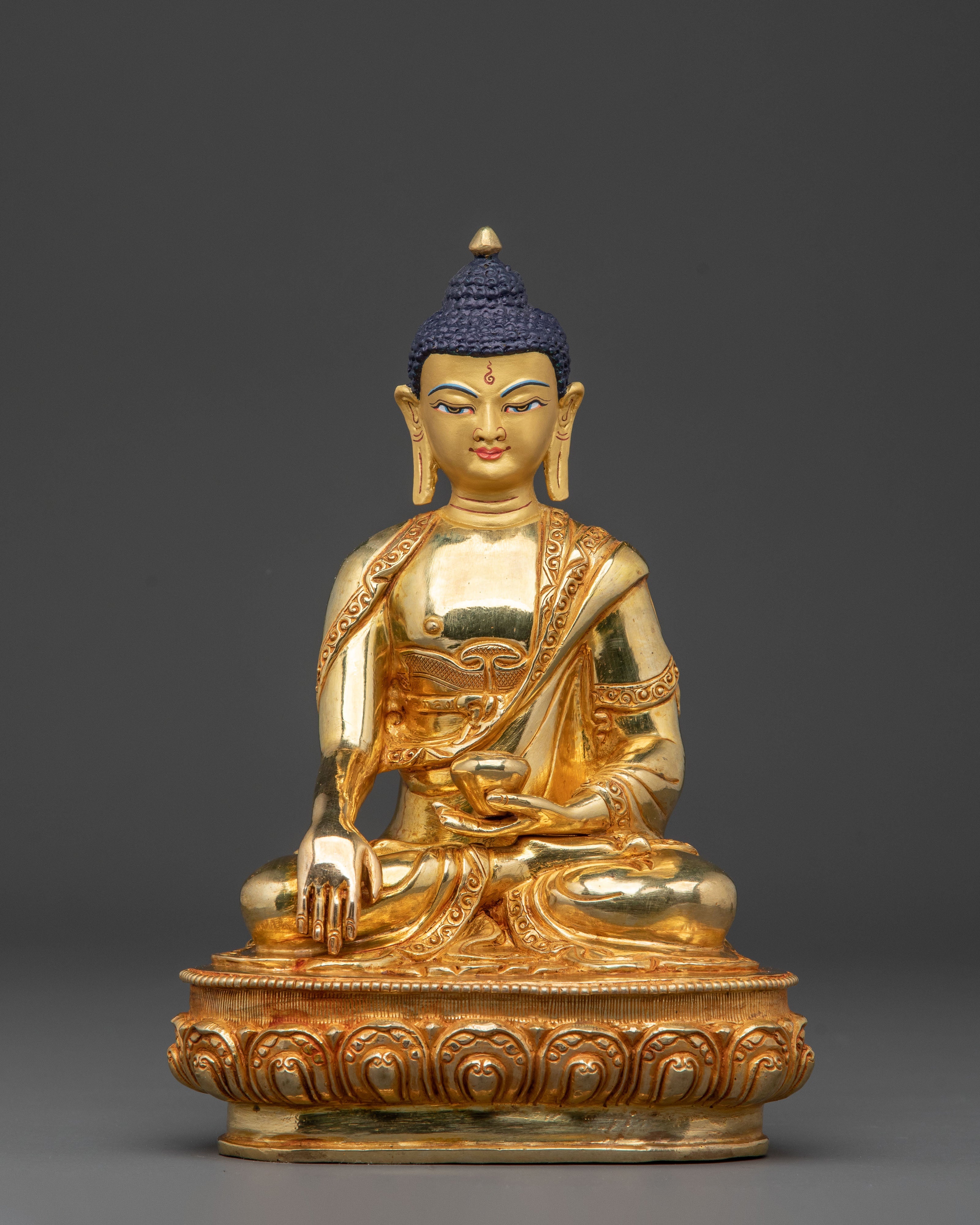 Shakyamuni Buddha Golden Statue 