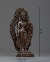 standing-shakyamuni-buddha-copper-statue