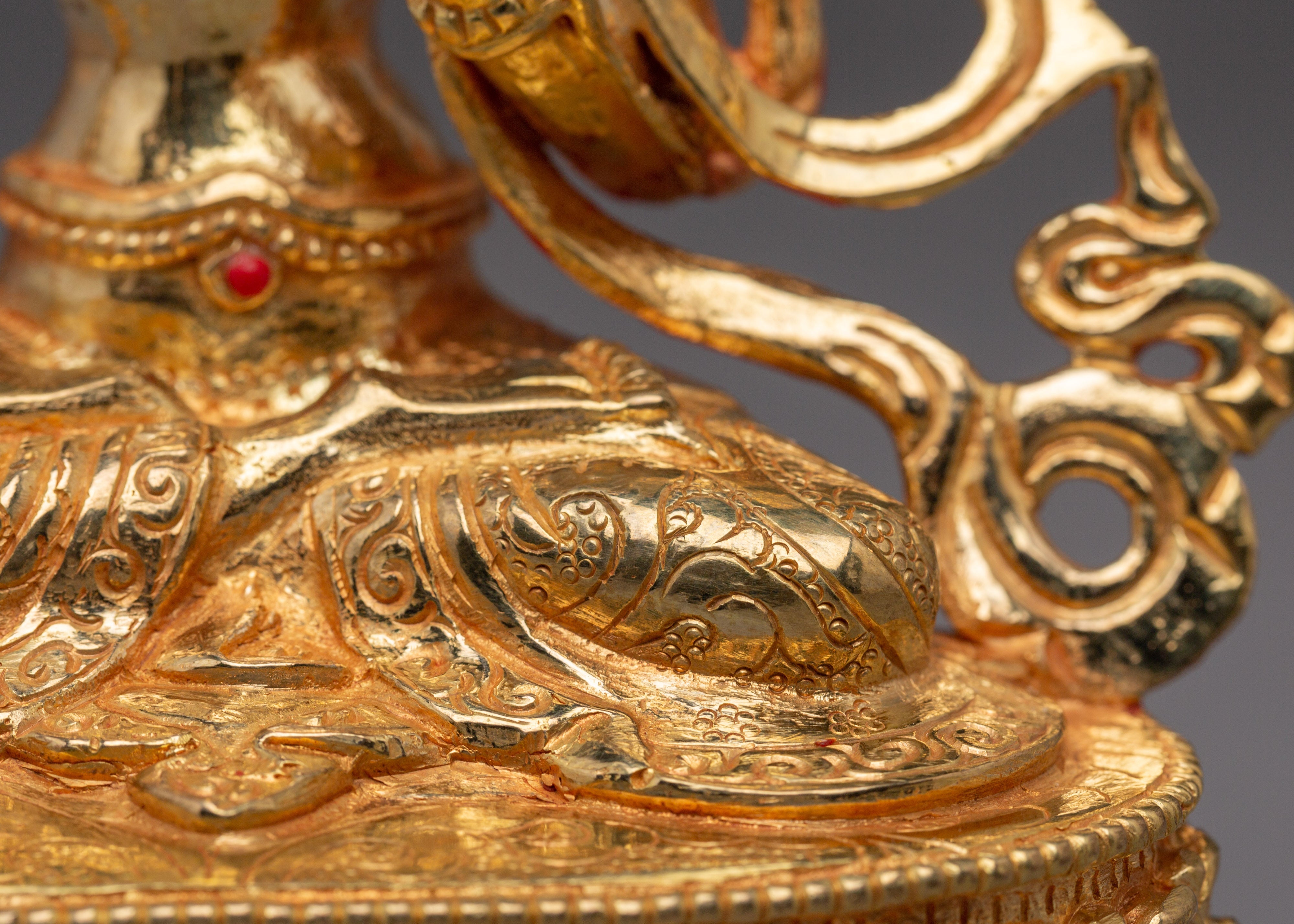 Tibetan Buddhist Deity Manjushri Statue | Bodhisattva of Wisdom