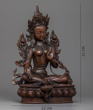 Green Tara Statue | A Respected Deity in Buddhism