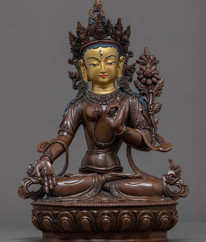 Buddhist White Tara Sculpture