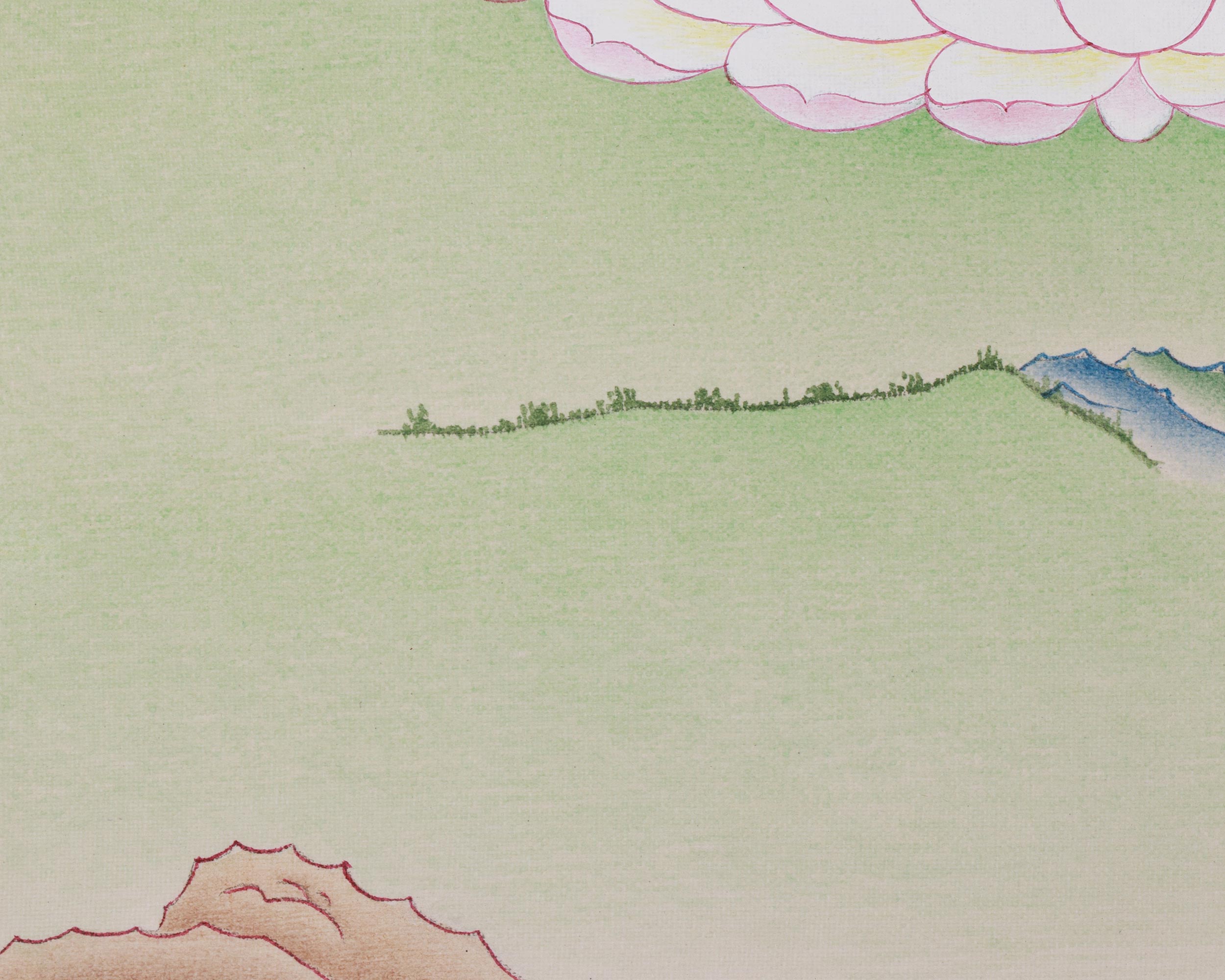 Thangka of Four-Armed Avalokiteshvara | The Bodhisattva of Compassion and Mercy