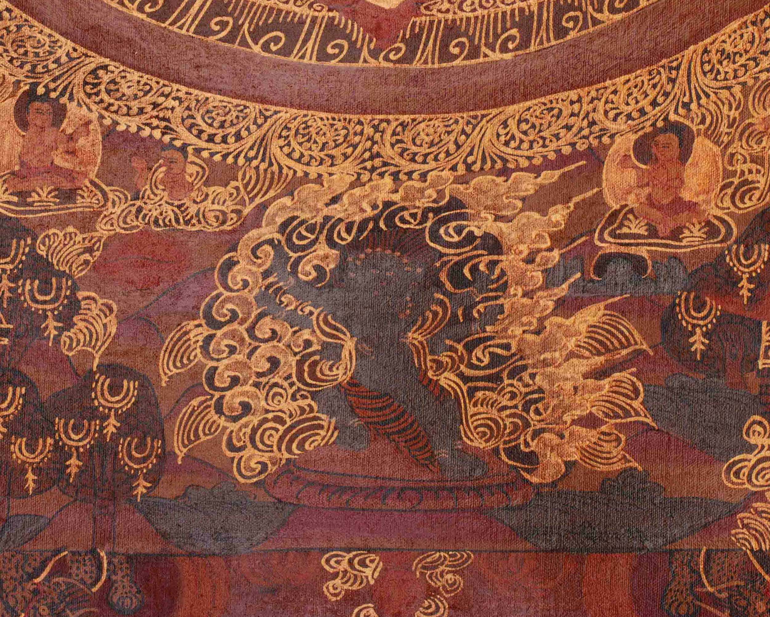 Handpainted Sacred Buddha Mandala | Spiritual Awakening Art