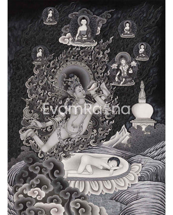 Aakash Yogini Thangka