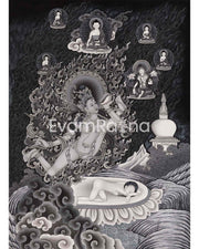 Aakash Yogini Thangka