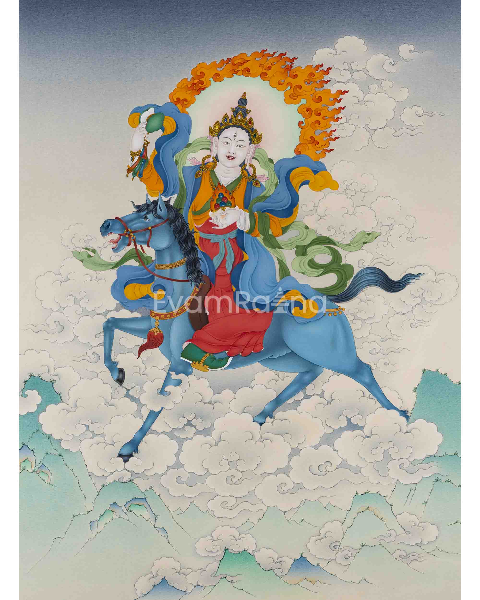 Achi Chokyi Drolma | Dakini Thangka | Tibetan Thangka Prints Success