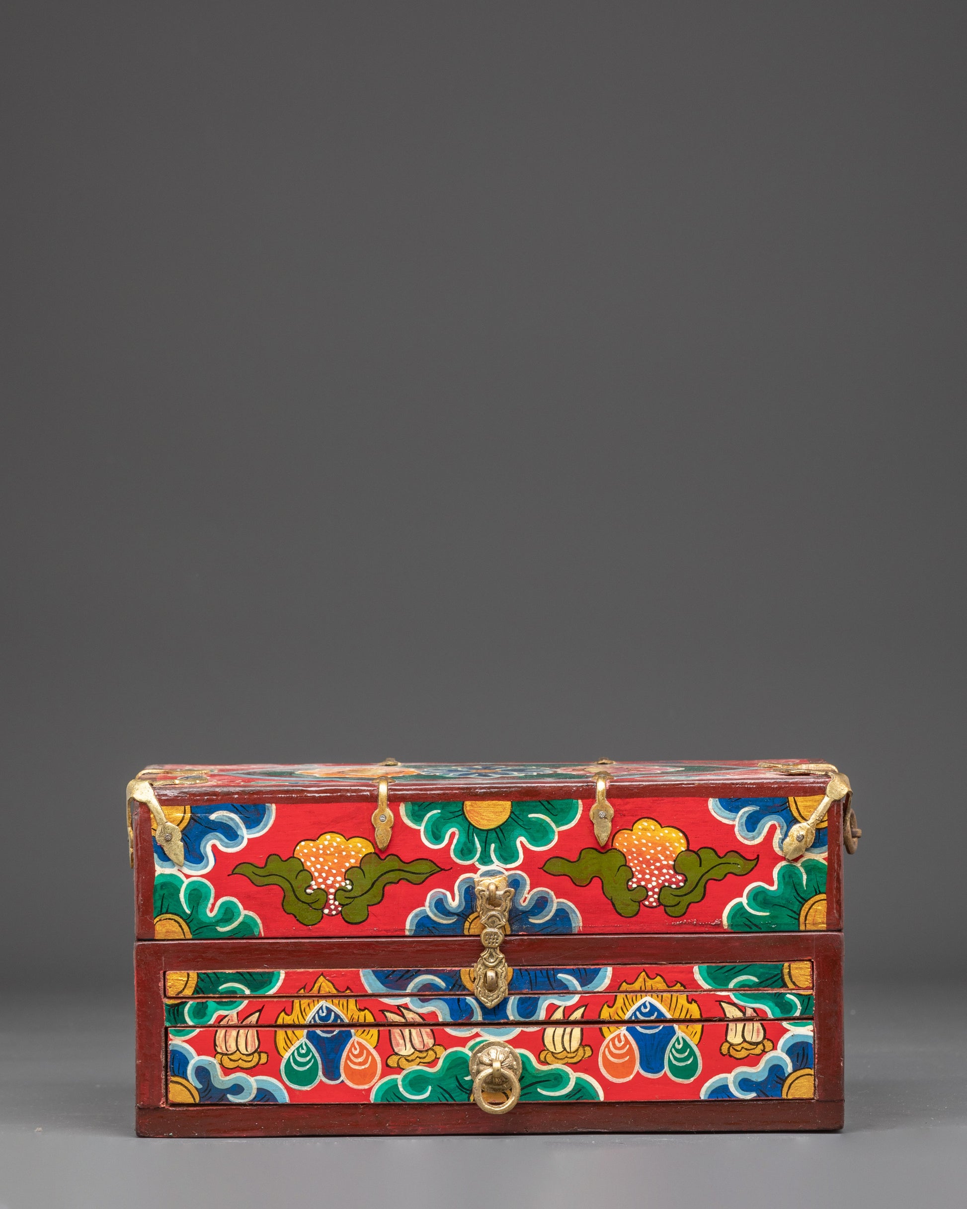 Handmade Traditional Himalayan Altar Box