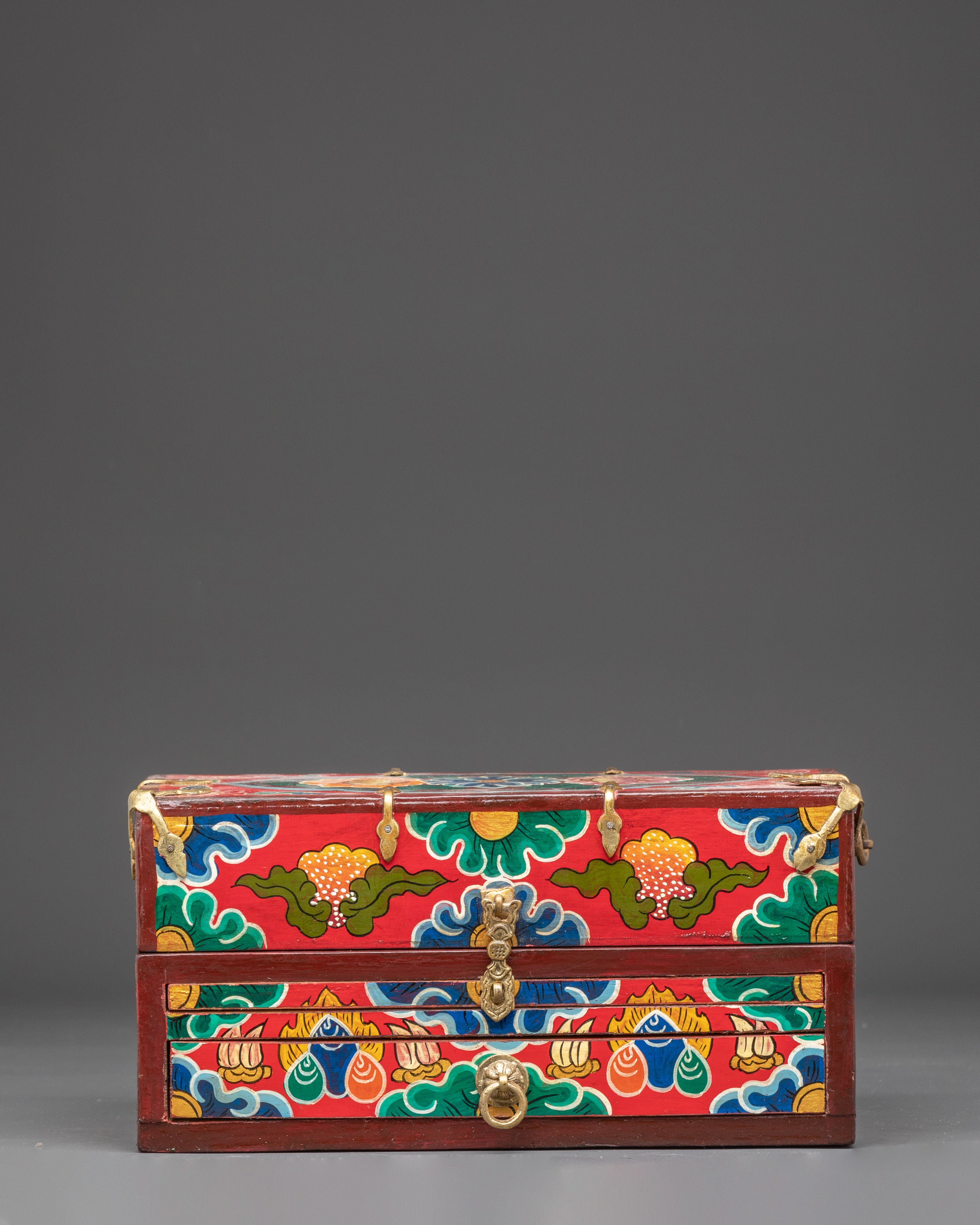 Handmade Traditional Himalayan Altar Box