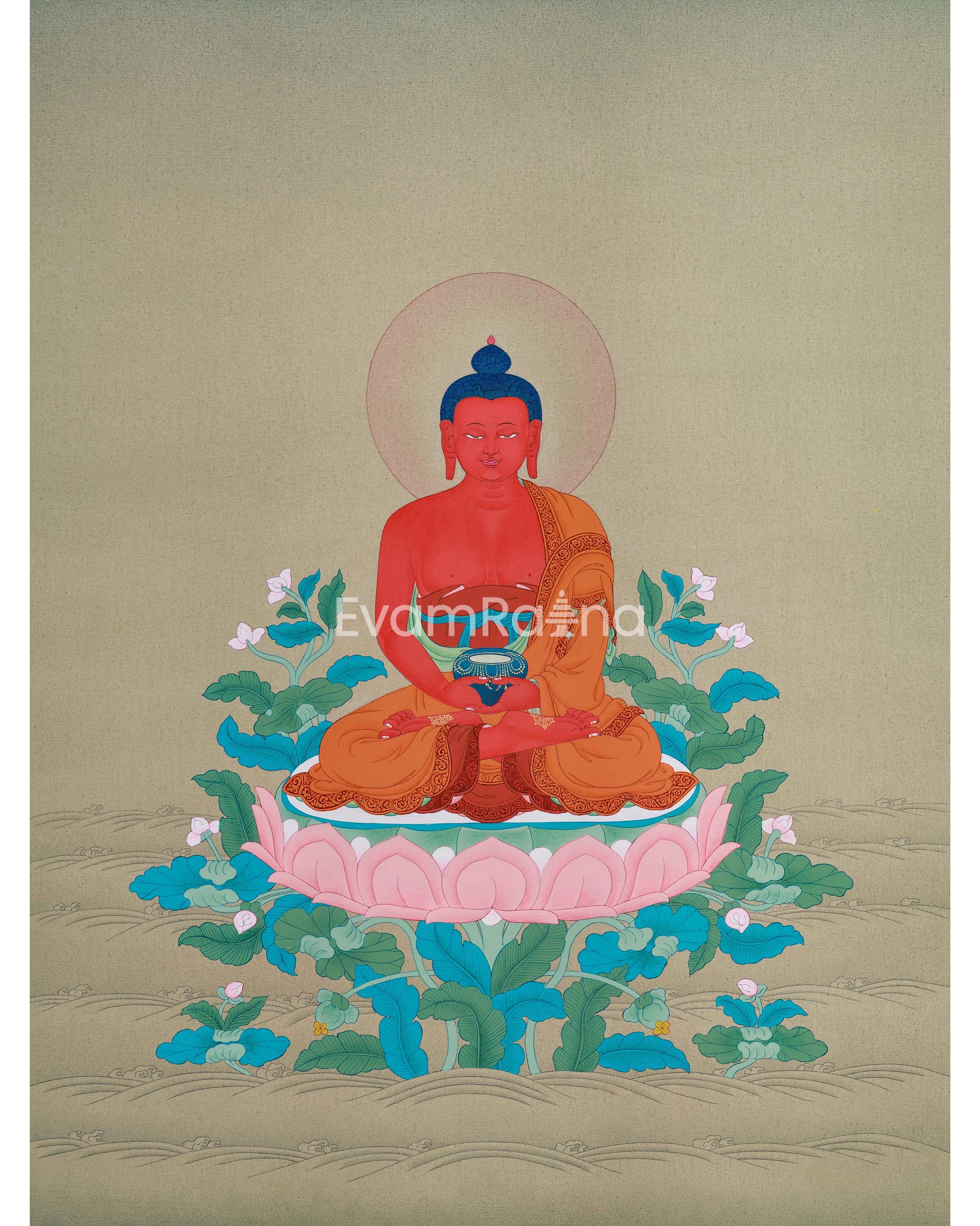 Buddha Figurine for Pure Land Buddhism