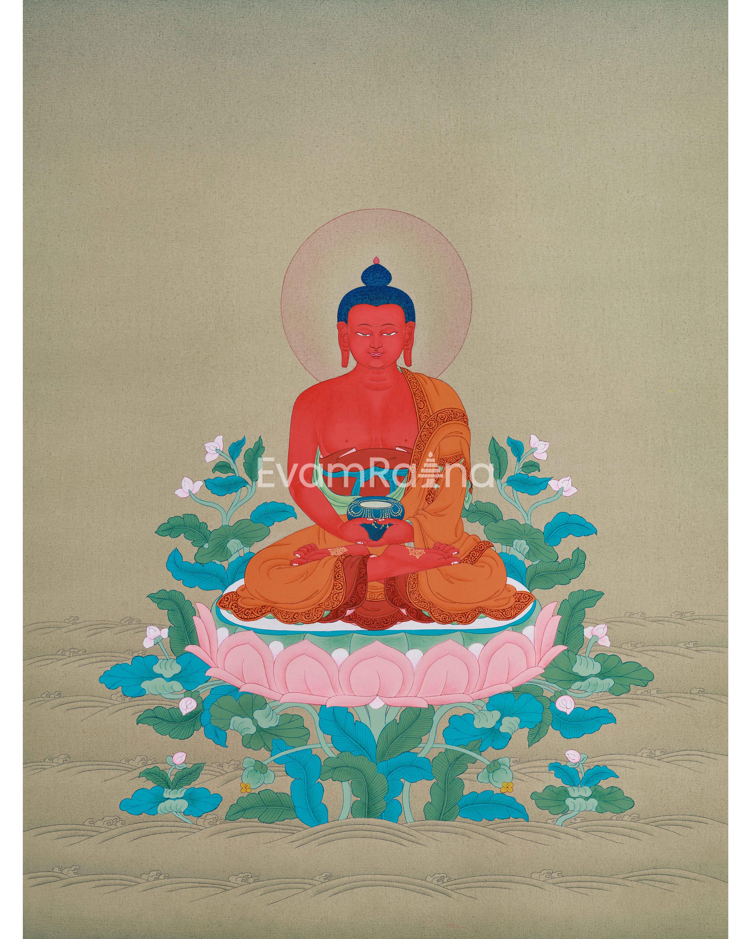 Buddha Figurine for Pure Land Buddhism