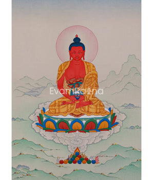Buddha of Pure Land Amitabha Thangka | Beacon of Infinite Light and Compassion