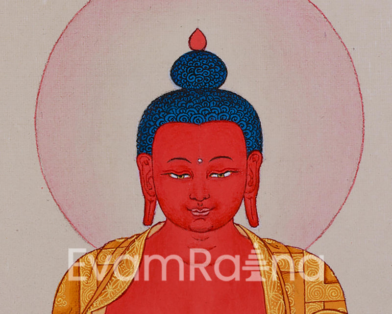 Buddha of Pure Land Amitabha Thangka | Beacon of Infinite Light and Compassion