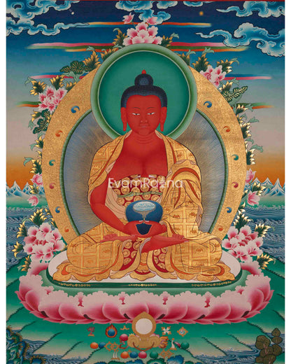 Amitabha Buddha Digital Print