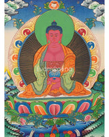 Amitabha Buddha Thangka Painting