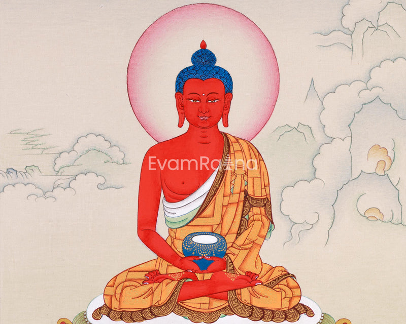 Amitabha Buddha: Pureland Thangka