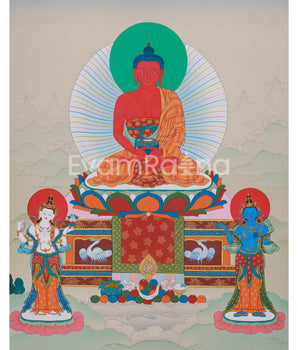 Red Buddha Amitabha