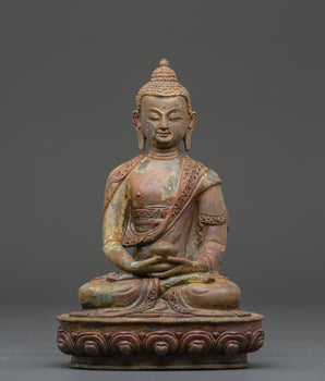 Handcrafted Statue of Amitabha Buddha | Buddha of Universal Compassion