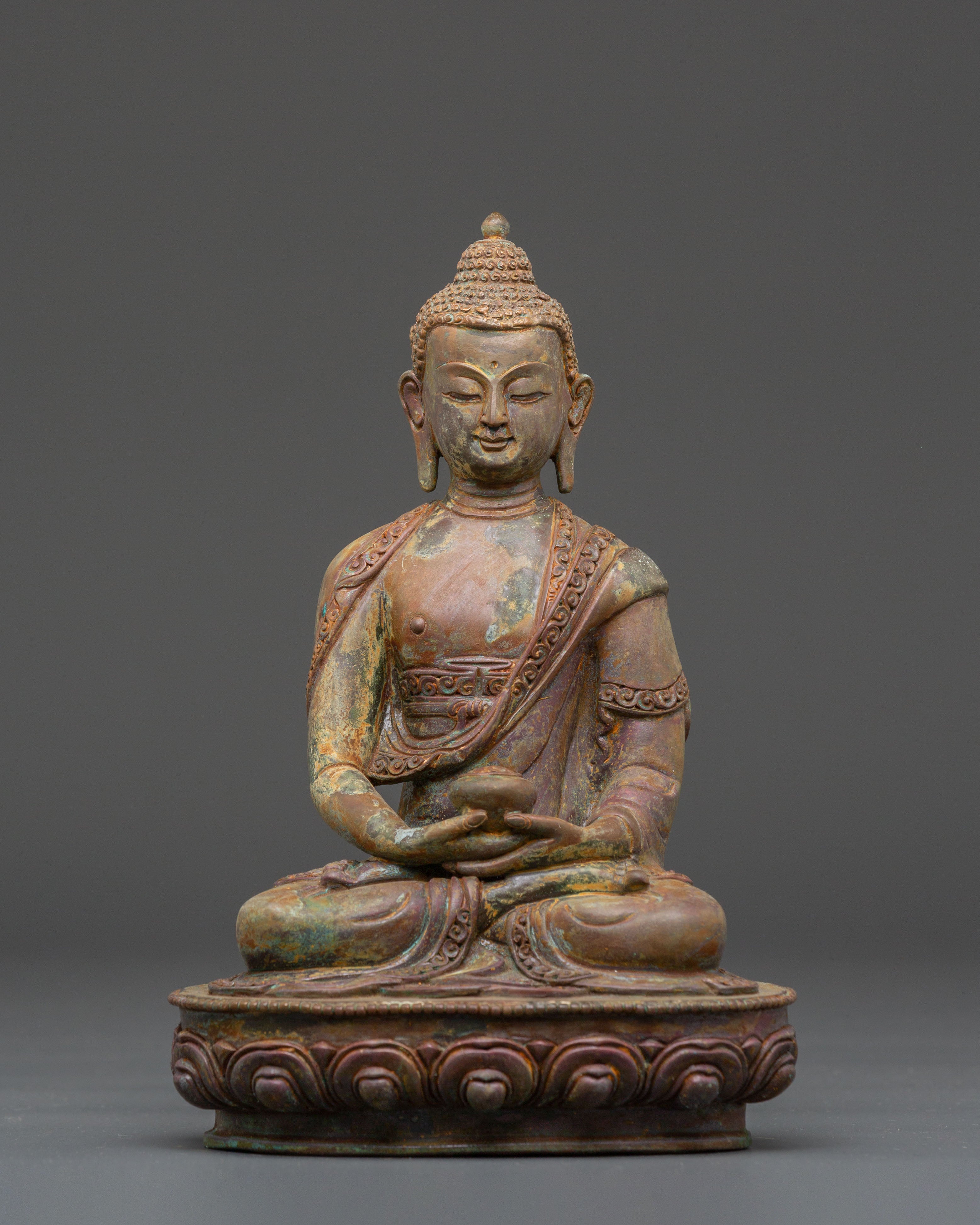 Handcrafted Statue of Amitabha Buddha | Buddha of Universal Compassion