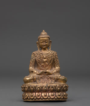 Sacred Amitabha Buddha Figurine | Symbol of Peace, and Infinite Light
