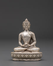 Sacred Buddhist Amitabha Sculpture | Meditation Buddha Statue for Spiritual Peace