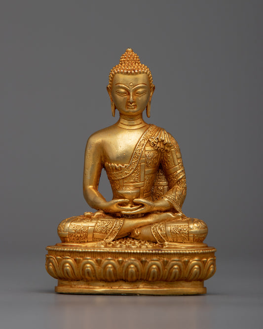 Machine Molded Amitabha Buddha Statue