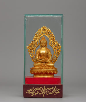 Gold-Plated Amitabha Buddha Statue
