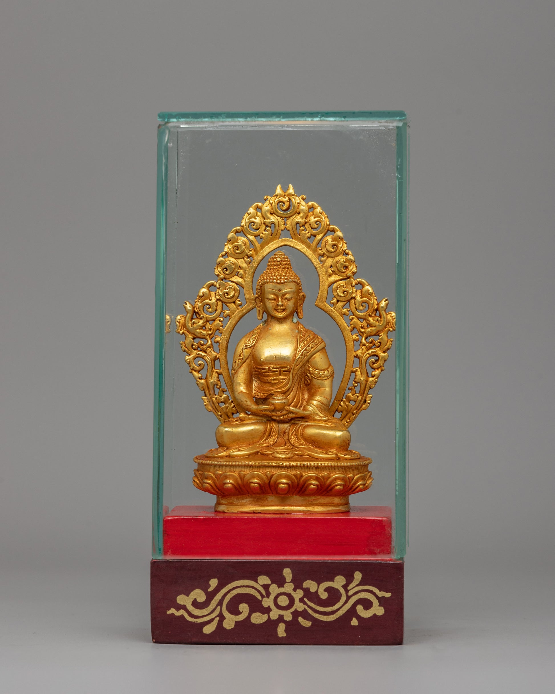 Gold-Plated Amitabha Buddha Statue