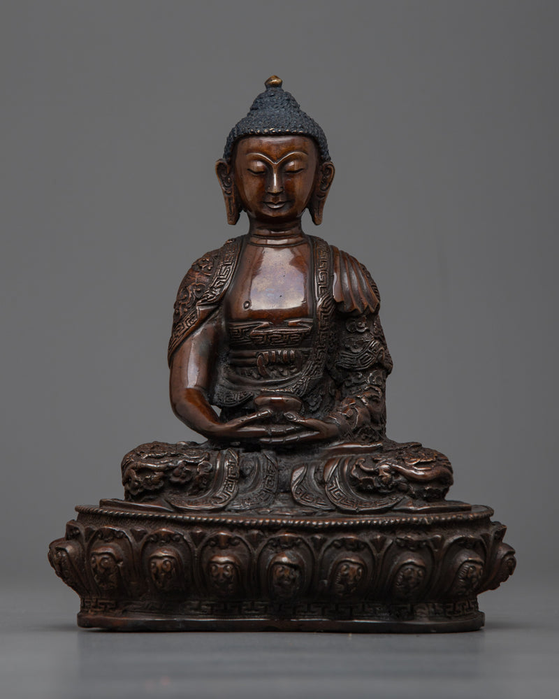 Amitabha Buddha Copper Statue