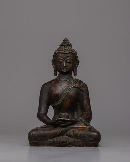 Amitabha Buddha Mudra Statue