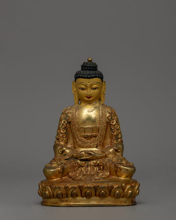 Gold-Plated Amitabha Buddha