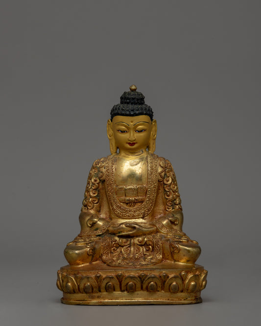 Gold-Plated Amitabha Buddha